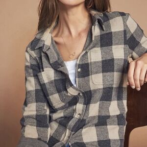Faherty Women's Legend Plaid Sweater Shirt XL NWOT